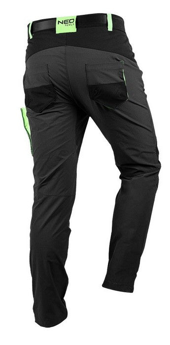 Premium werkbroek met zwarte taille, maat XL