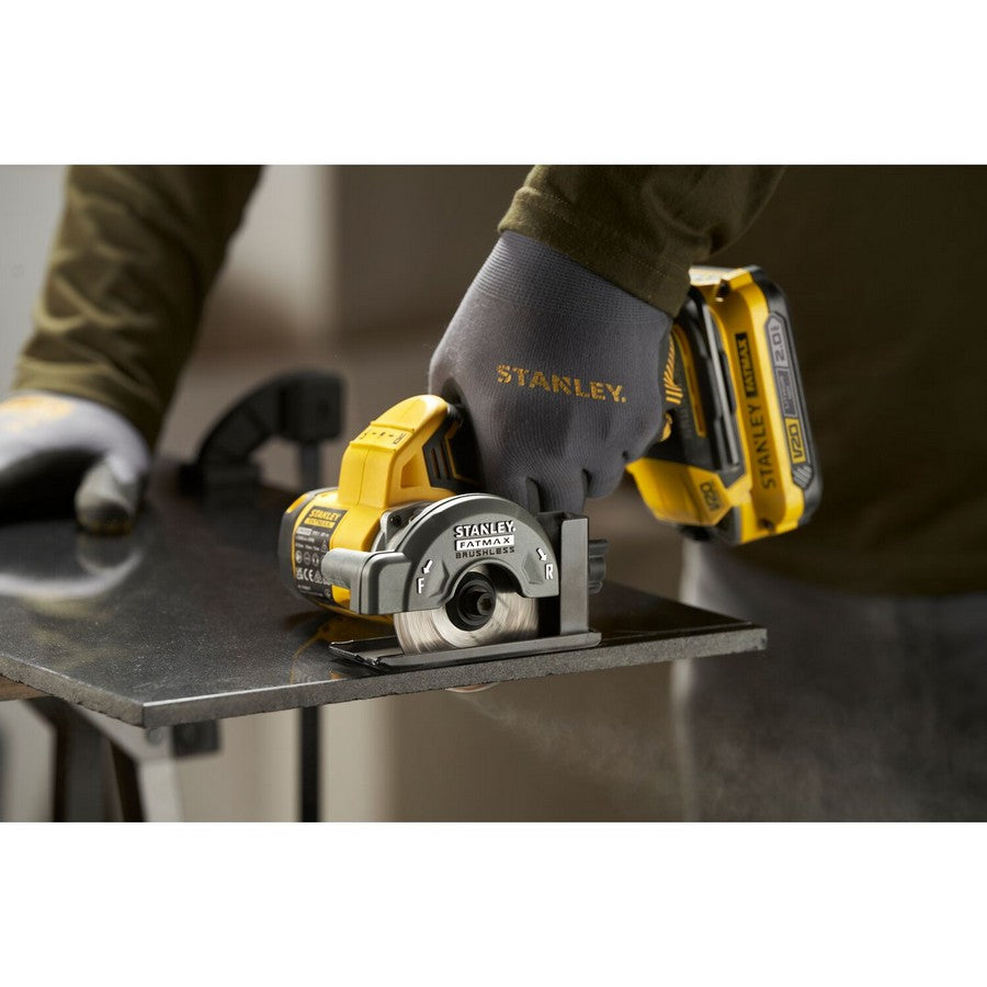 V20 Cordless Circular Saw 18v 76mm 2*2.0ah
