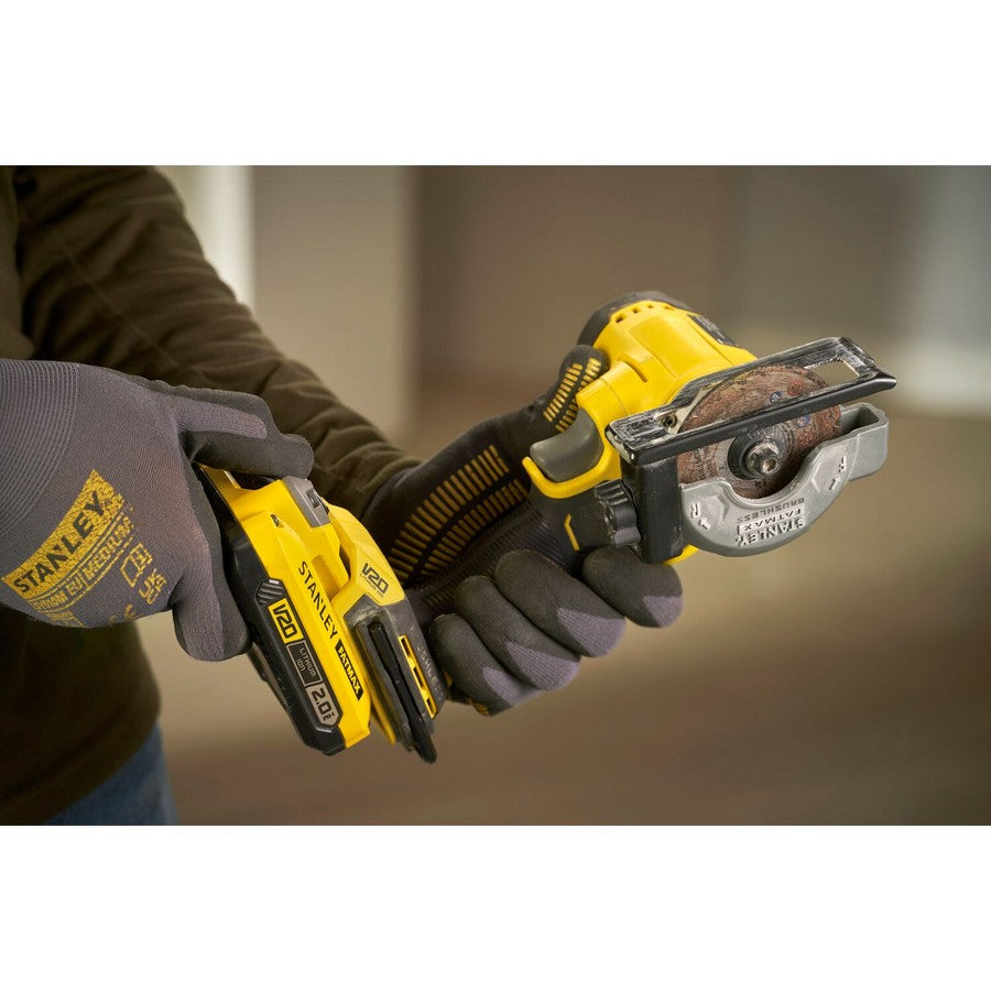 V20 Cordless Circular Saw 18v 76mm 2*2.0ah