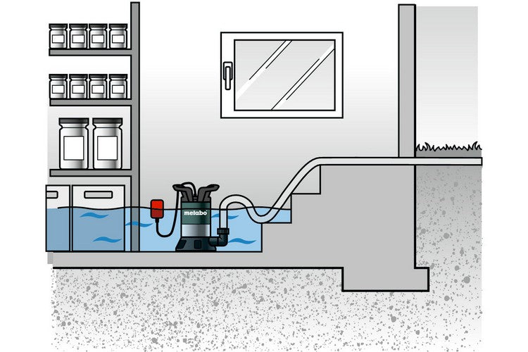 Bomba Submersível de Água Limpa Tp8000 S 350w