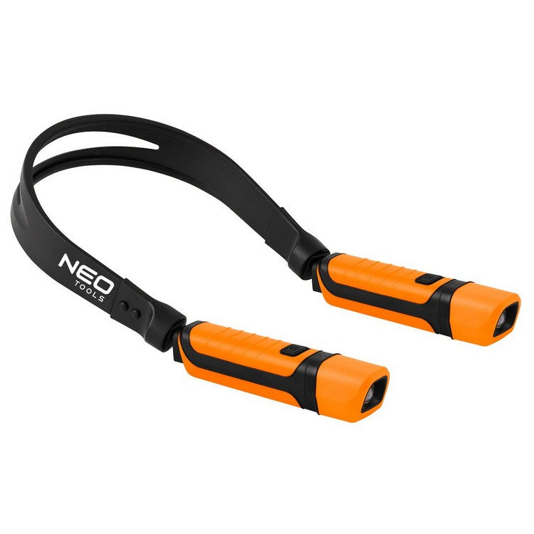Halslampa 300lm 2w+2w