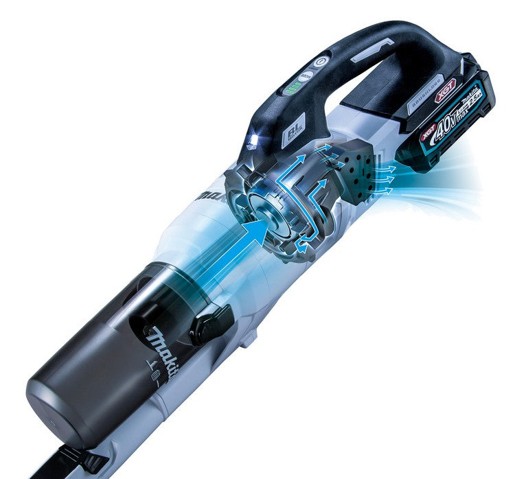 Xgt 40vmax 0*ah Battery Vacuum Cleaner White