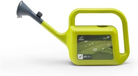 Plastic Watering Can Trapezium 8l Green