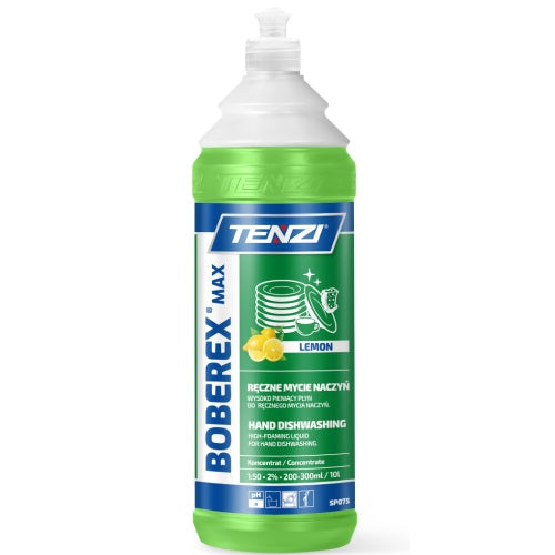 Prostriedok na ručné umývanie riadu Boberex Max Lemon 1l