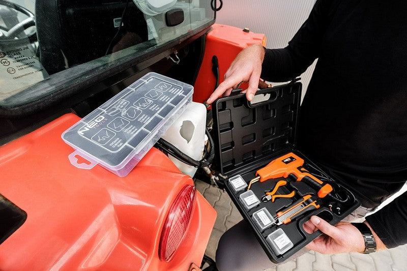 Fer à souder pour plastique 50w + 200 agrafes