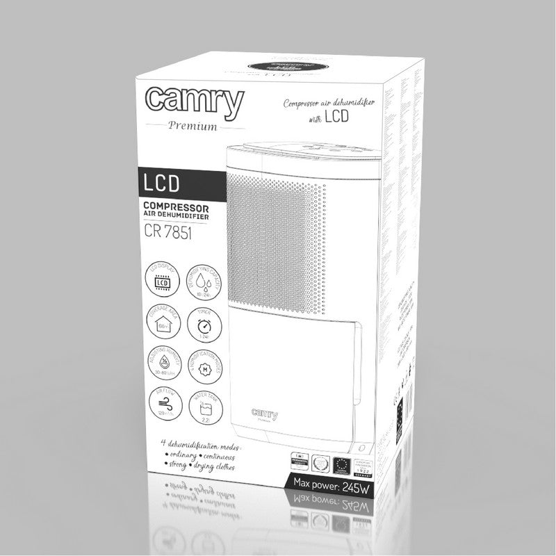 Lcd Cr 7851 Kompressor-Luftentfeuchter