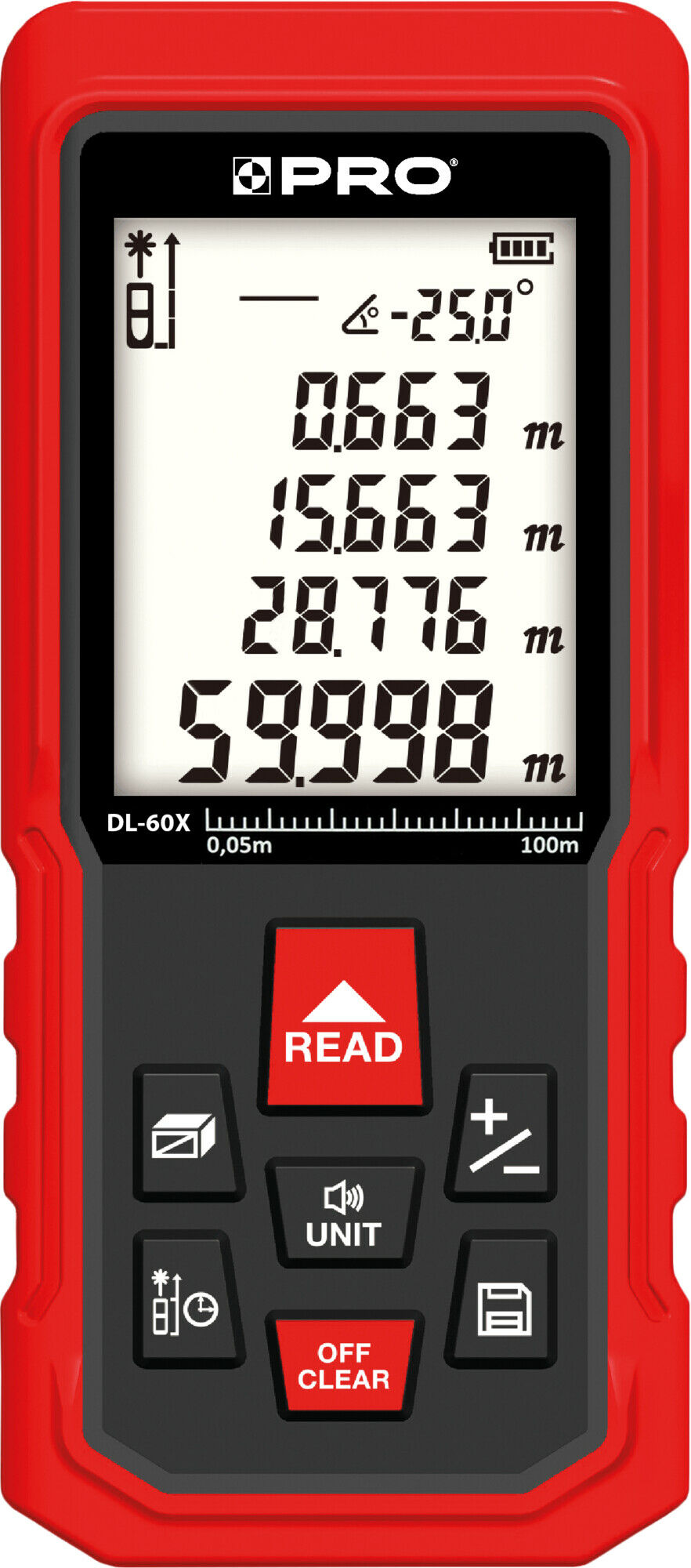 Dalmierz laserowy Dl-60x
