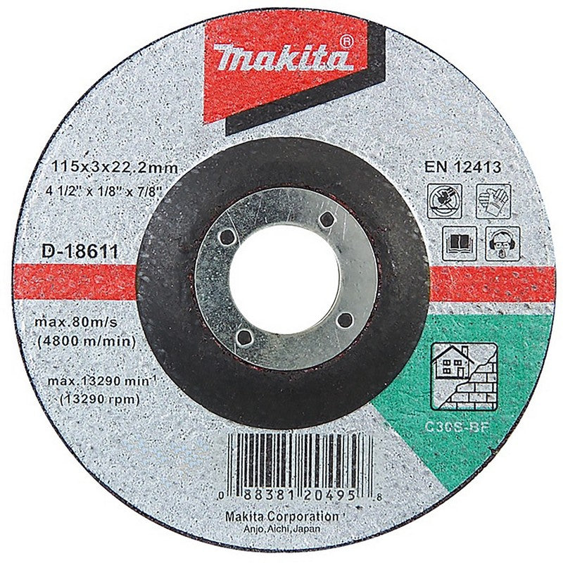 Disco Abrasivo Para Hormigón 115*3 Mm C30s
