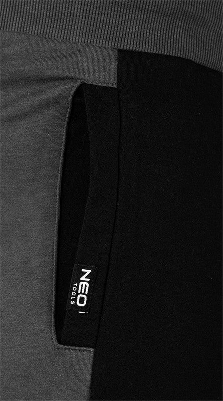 Pantalón De Chándal Confort Gris Y Negro Talla Xl