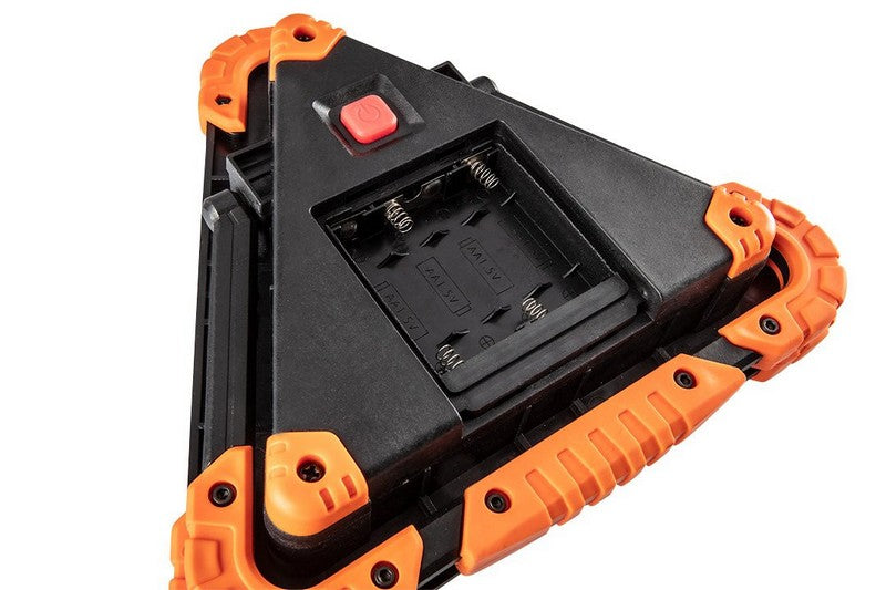 Batterilampa + varningstriangel 2 i 1