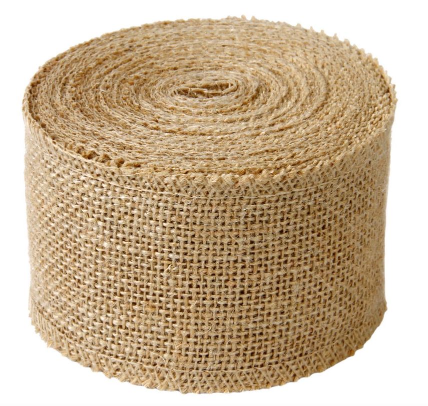 Jutová stuha 7cm 5mb