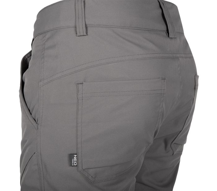 Outdoor Bríste Oibre Sínte 2 Méid Liath M