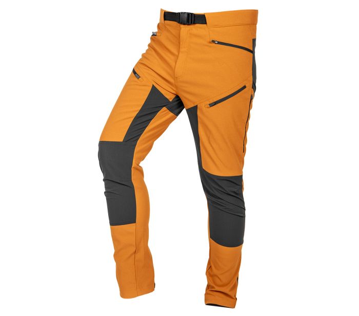 Outdoor 4 Way Stretch Arbetsbyxor Senapsgrå storlek M
