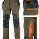 Cxs Naos Waist Trousers Green-orange Size 52