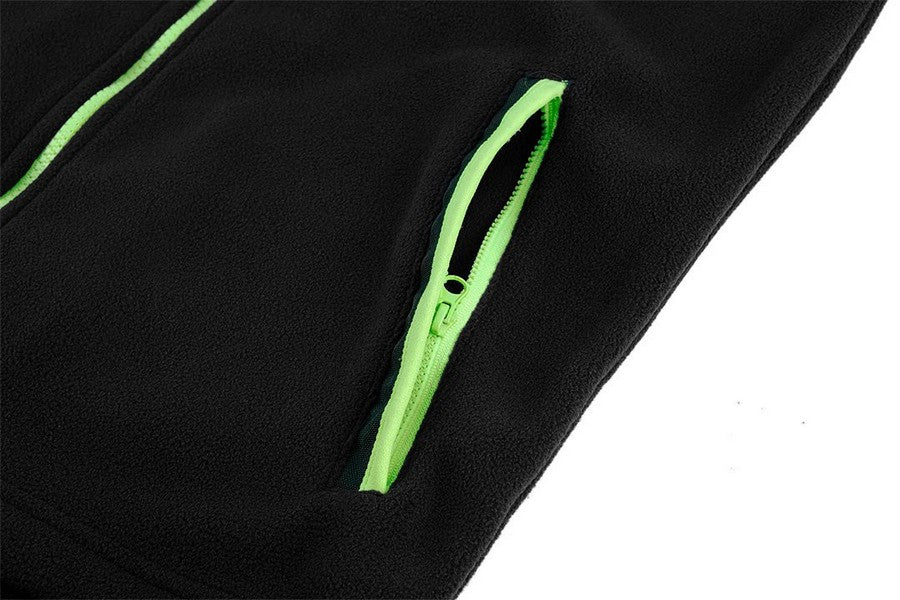 Prémiový pracovní fleece Černá Cordura zesílení Velikost M