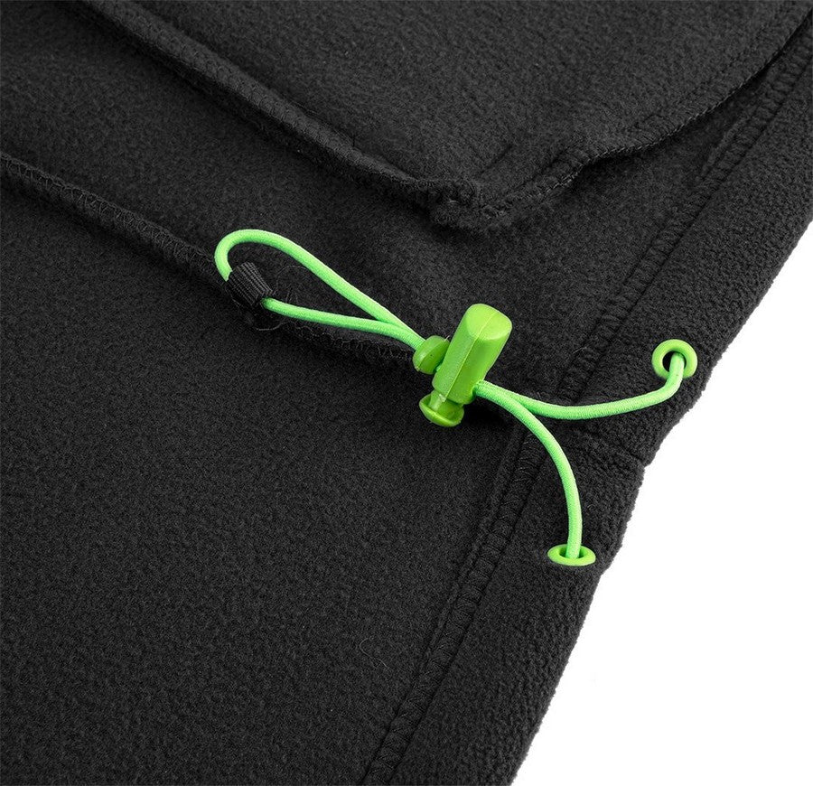 Prémiový pracovní fleece Černá Cordura zesílení Velikost M