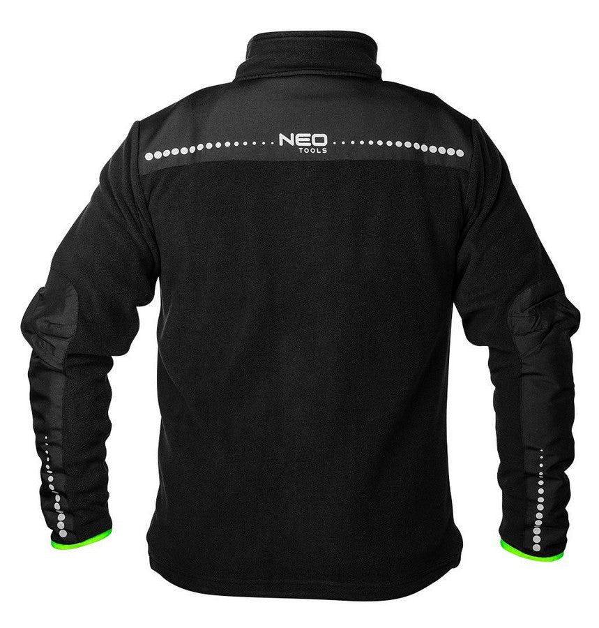 Premium Work Fleece Black Cordura Reinforcements Size Xl