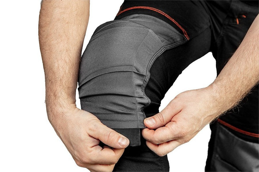 Hd Slim Arbeitshose mit abnehmbaren Taschen, Größe L