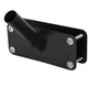 Portabanderas para balcón 170x70 Un brazo Recto Negro