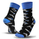 Colorful Graphite Socks Size 43-46