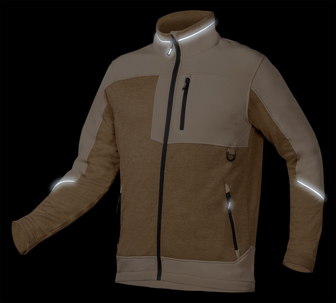 blaosc bog Outdoor Sweatshirt Méid Beige L