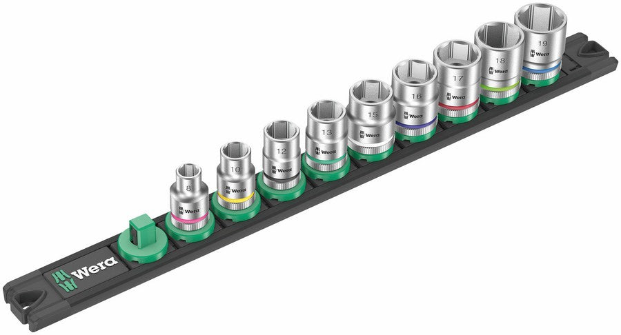 Set di chiavi a bussola 3/8''zylkop 9 pz.