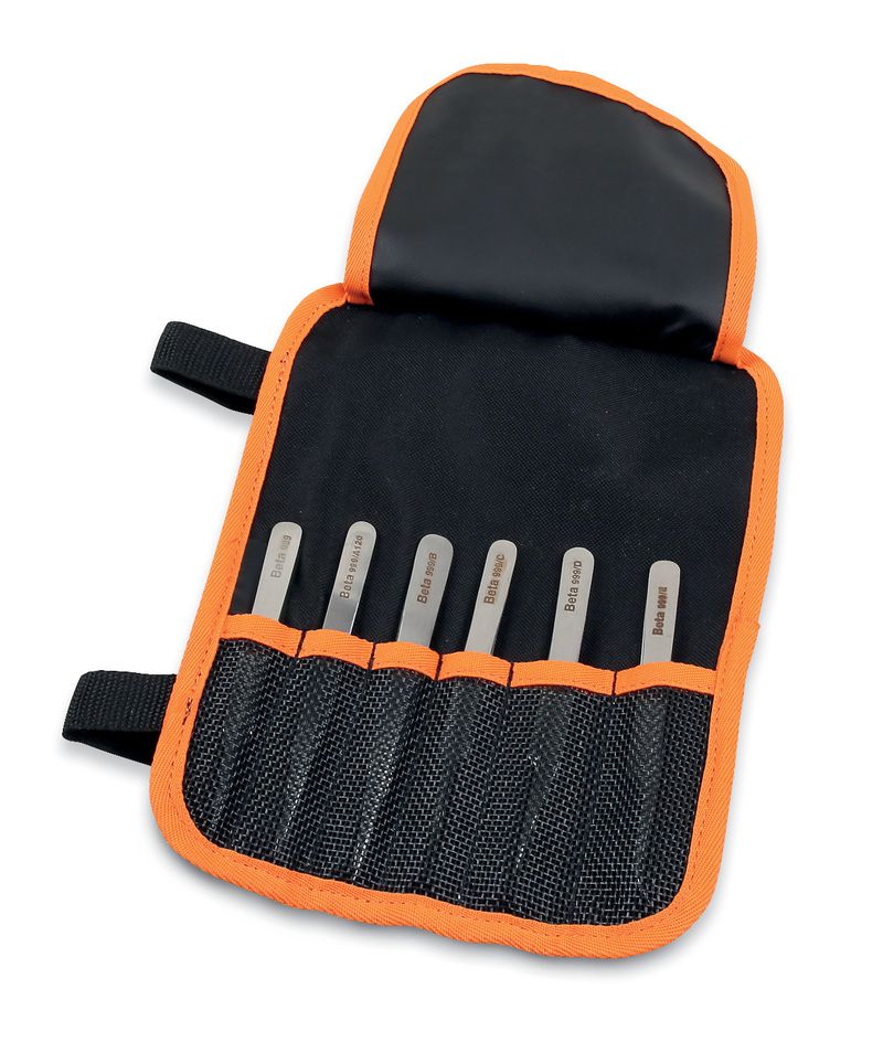 Pinzette Amagnetiche Antiacido Set 6 Pz.