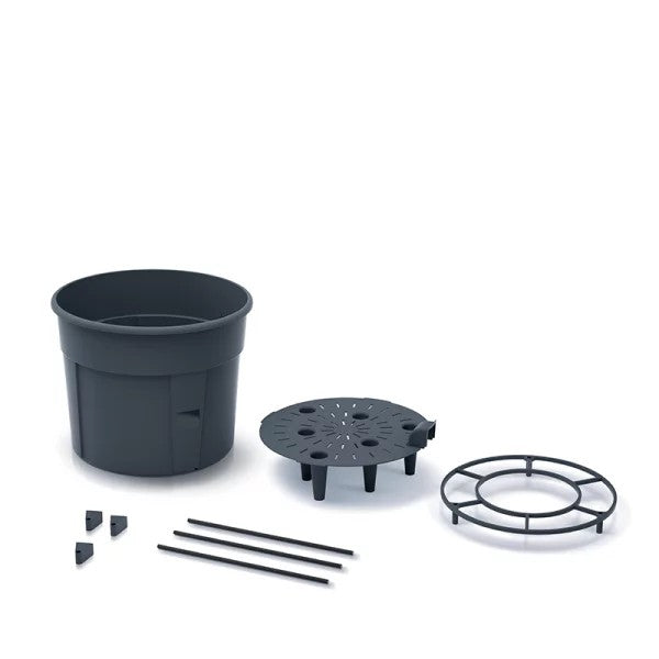 Ghiveci pentru cultivare de tomate - Antracit 12l