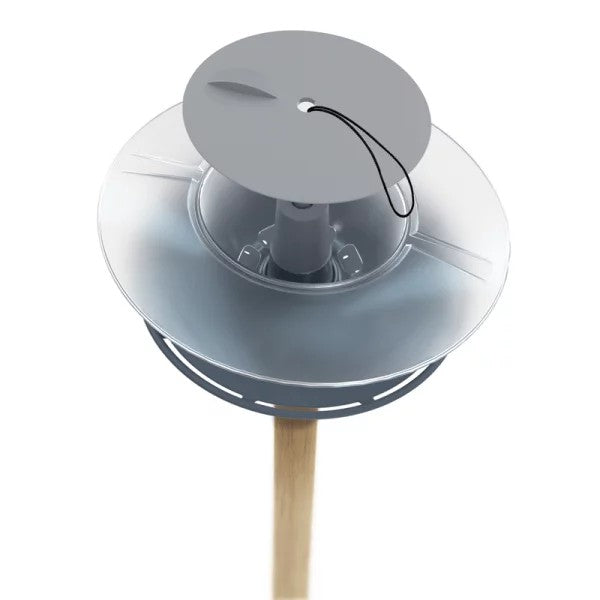 Prosperplast Birdyfeed Runder Vogelfutterspender – Anthrazit