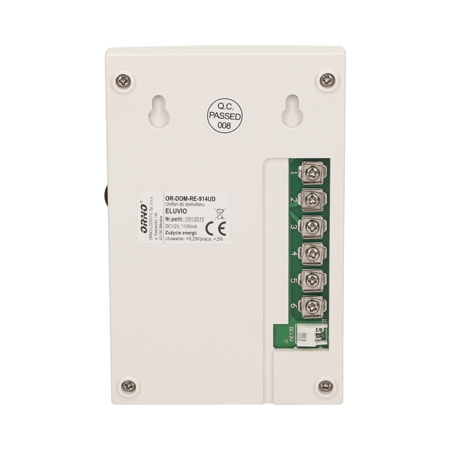 Single-family Interphone N/t Handsless White Eluvio Itn