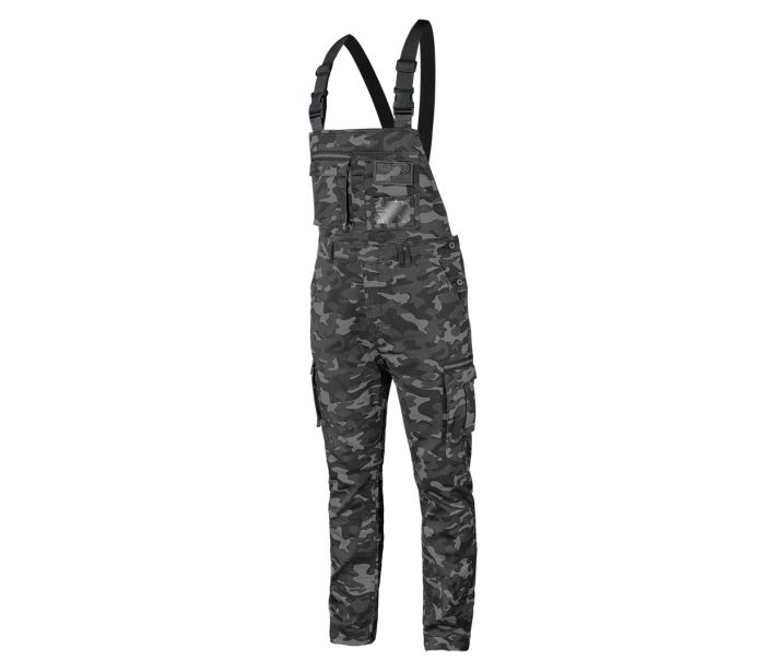 Camo Urban Work Dungarees Veľkosť Xl