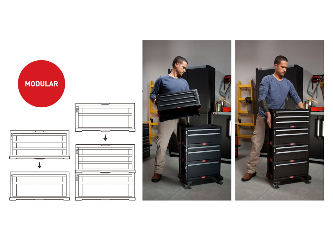 Keter Tool Chest - 6 Drawers
