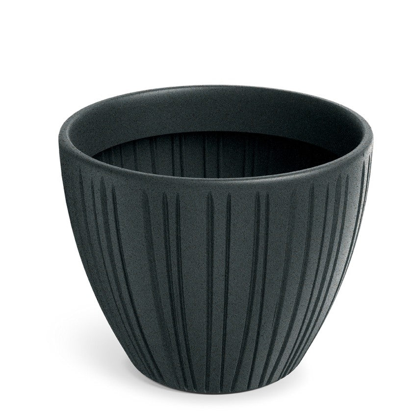 Pot de Fleur Rond Moyen Fero - Béton