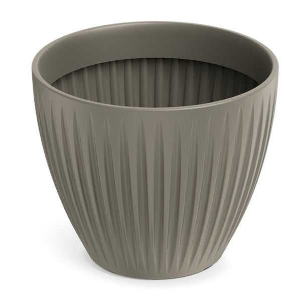 Latia Round Pot - Mocca