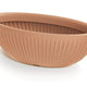 Latia Oval urtepotte - Terracotta