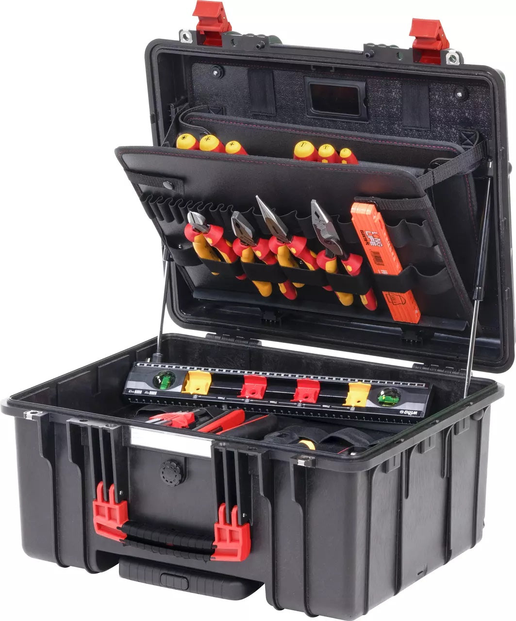 Mallette à outils pour électriciens Xl 2 Chariot 60 Pcs.