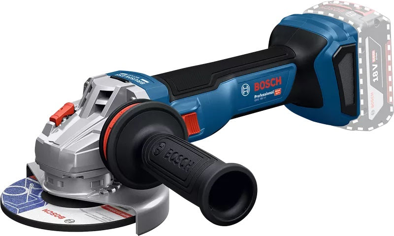 Cordless Angle Grinder 125mm Gws 18v-11 0*ah L-boxx
