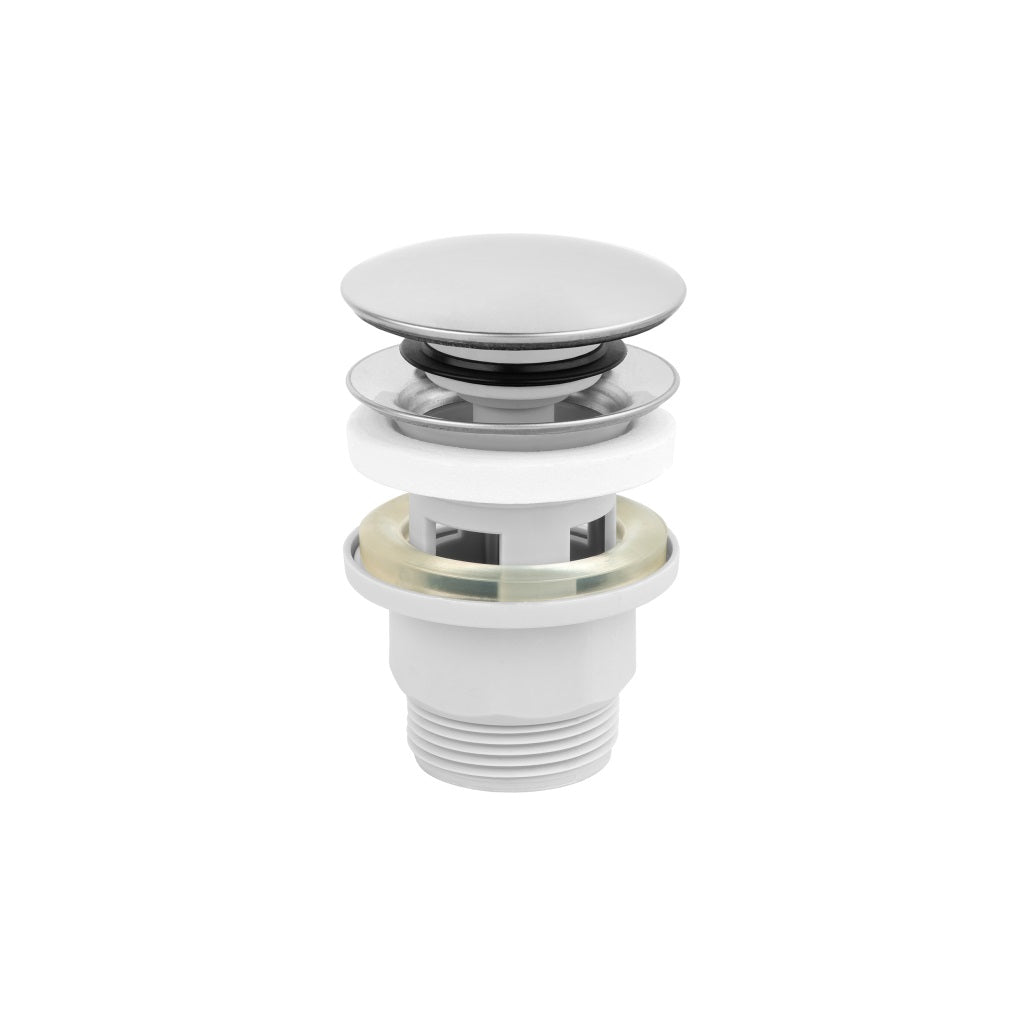 Click-clack Abs Plug With Thread Large Champinjon Krom