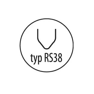 Staples 0.8mm Rs38 For Plastic 100 Pcs.