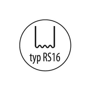 Staples 0.6mm Rs16 For Plastic 100 Pcs.