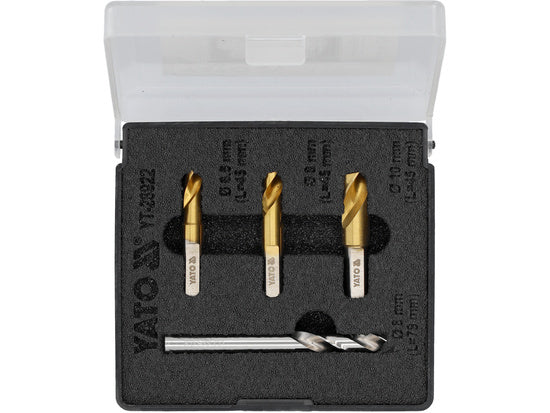 Spot Weld Drill Set 4 Pcs