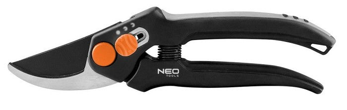 Obtokové záhradnícke nožnice Rozsah 185 mm Až 15 mm Nastaviteľná vzdialenosť