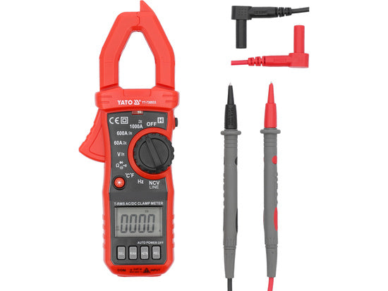 True Rms Ac/dc Clamp Meter 10ma-1000a