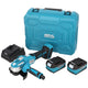 Smerigliatrice angolare a batteria 18v 2*4.0ah Sas+