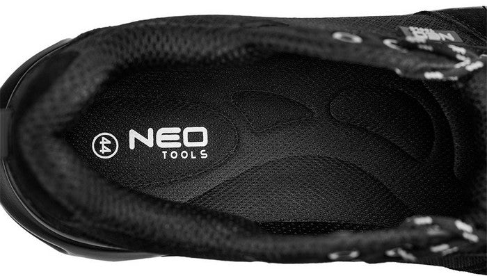Bróga Gairmiúla O1 Sr Neo Aeir Dubh Méid 45