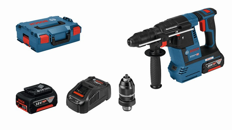 Ciocan rotopercutor Gbh 18v-26 F 2.6j 2*5.0ah L-boxx