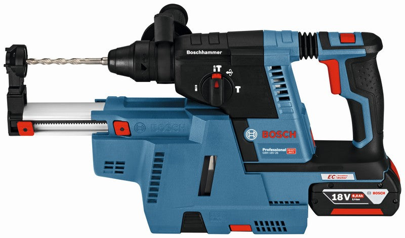 Ciocan rotopercutor Gbh 18v-26 F 2.6j 2*5.0ah L-boxx