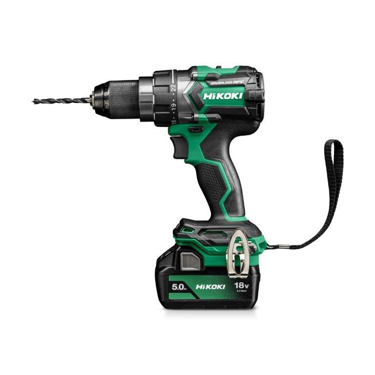 Accuschroefboormachine 18v 2*5.0ah Hitsystem