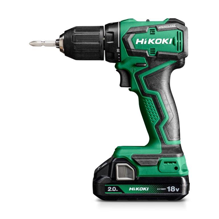 Cordless Drill/driver 18v 2*2.0ah Hitsystem