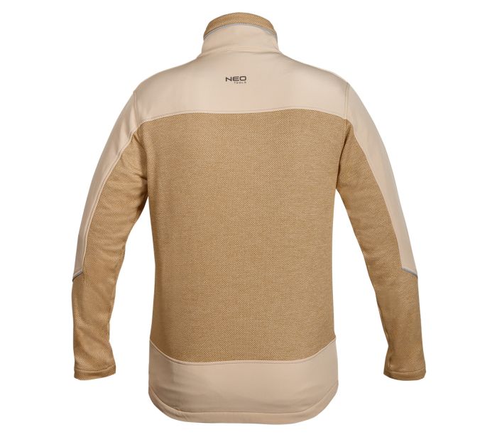 Softshell Outdoor Sweatshirt Beige Maat XXL